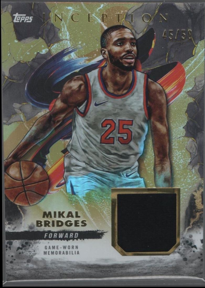 Mikal Bridges [Holo Gold] #REC-MB