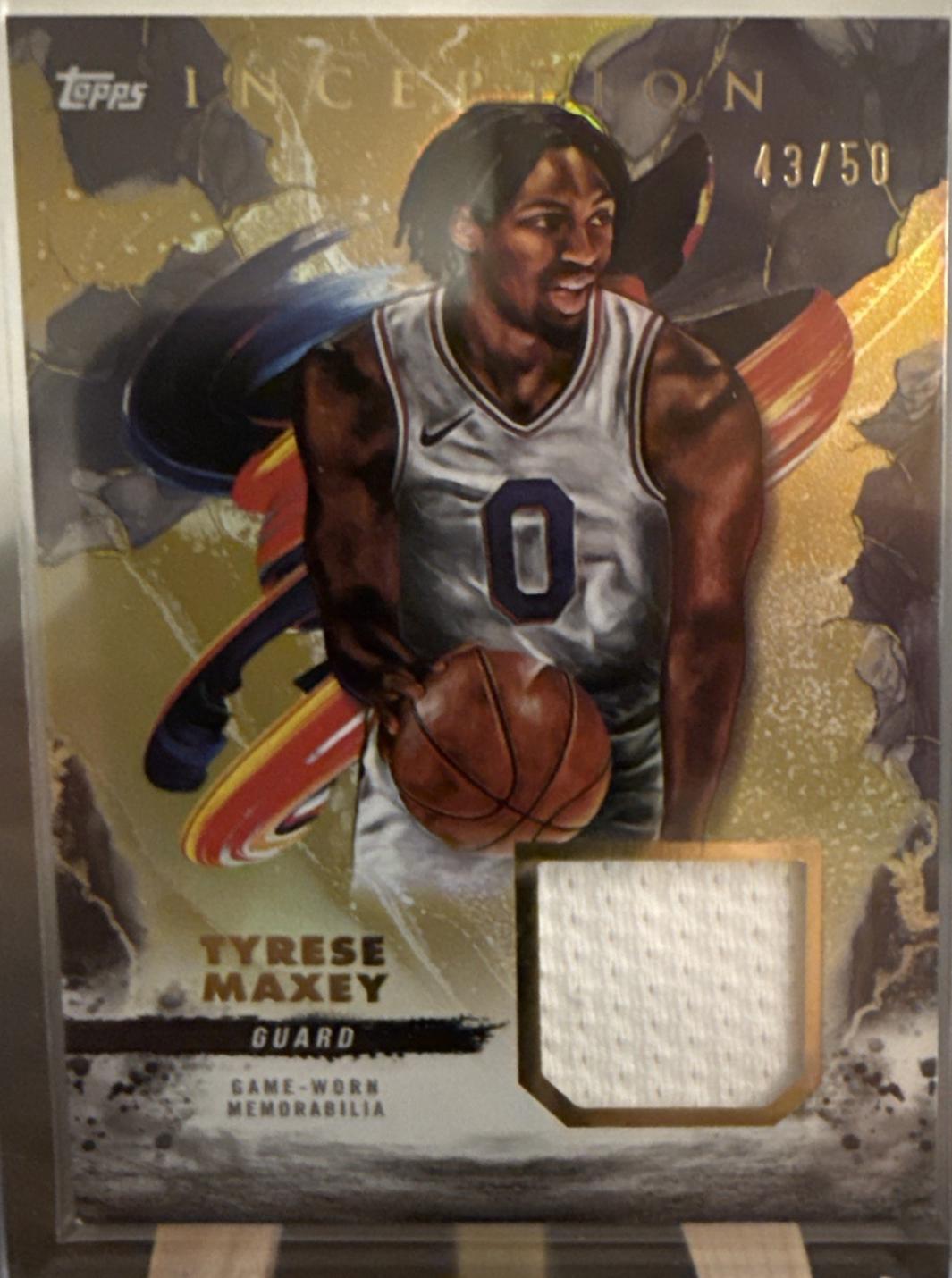 Tyrese Maxey [Holo Gold] #REC-TM