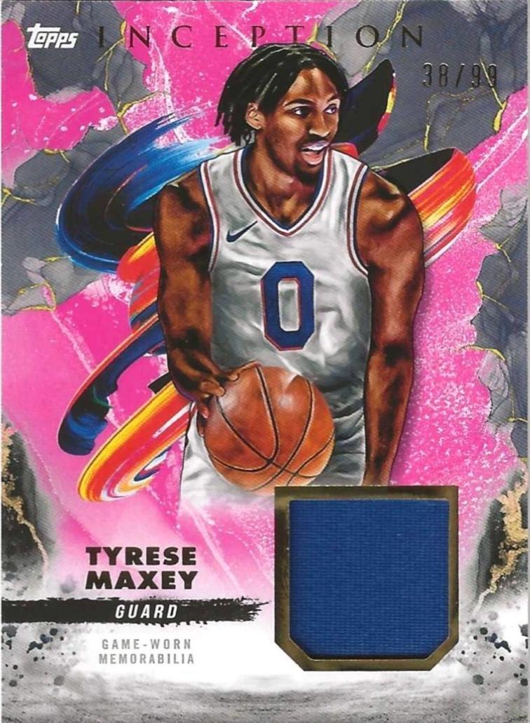 Tyrese Maxey [Pink] #REC-TM