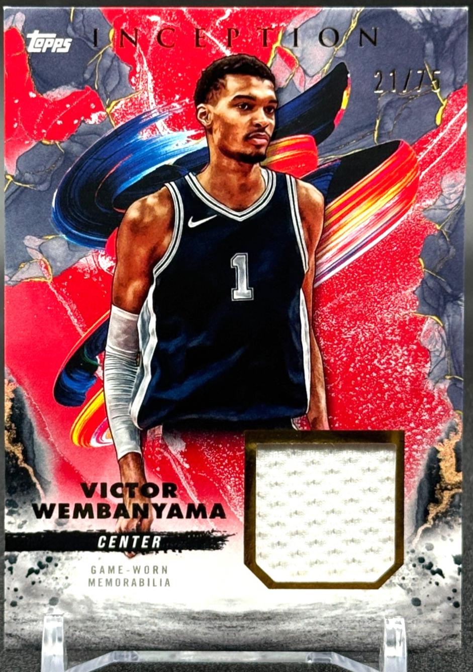 Victor Wembanyama [Red] #REC-VW