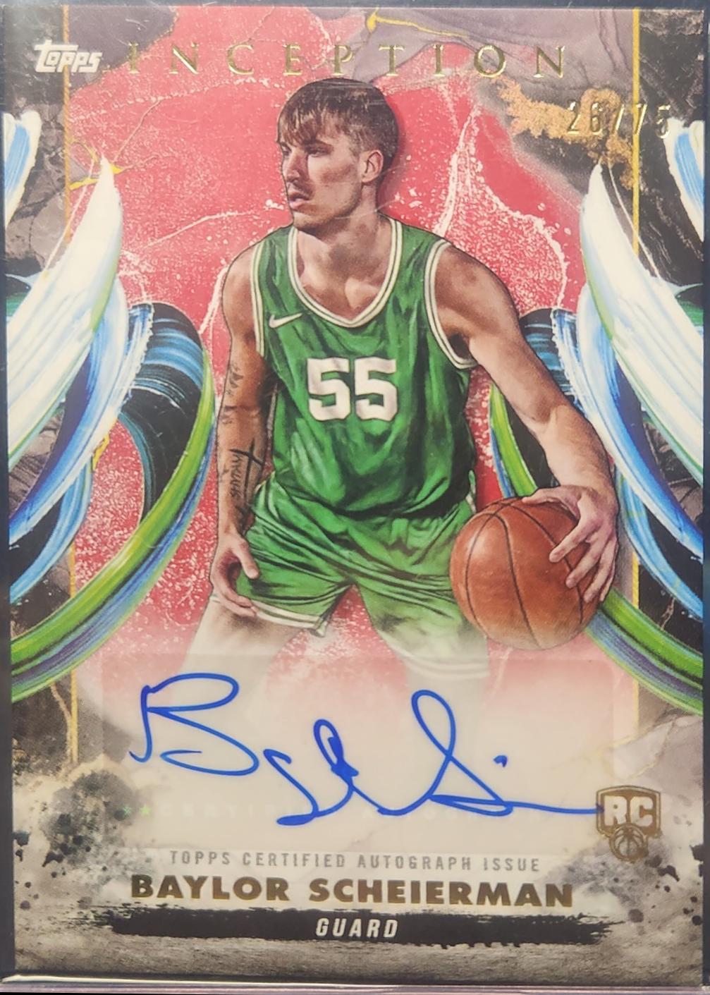 Baylor Scheierman [Red] #RA-BS