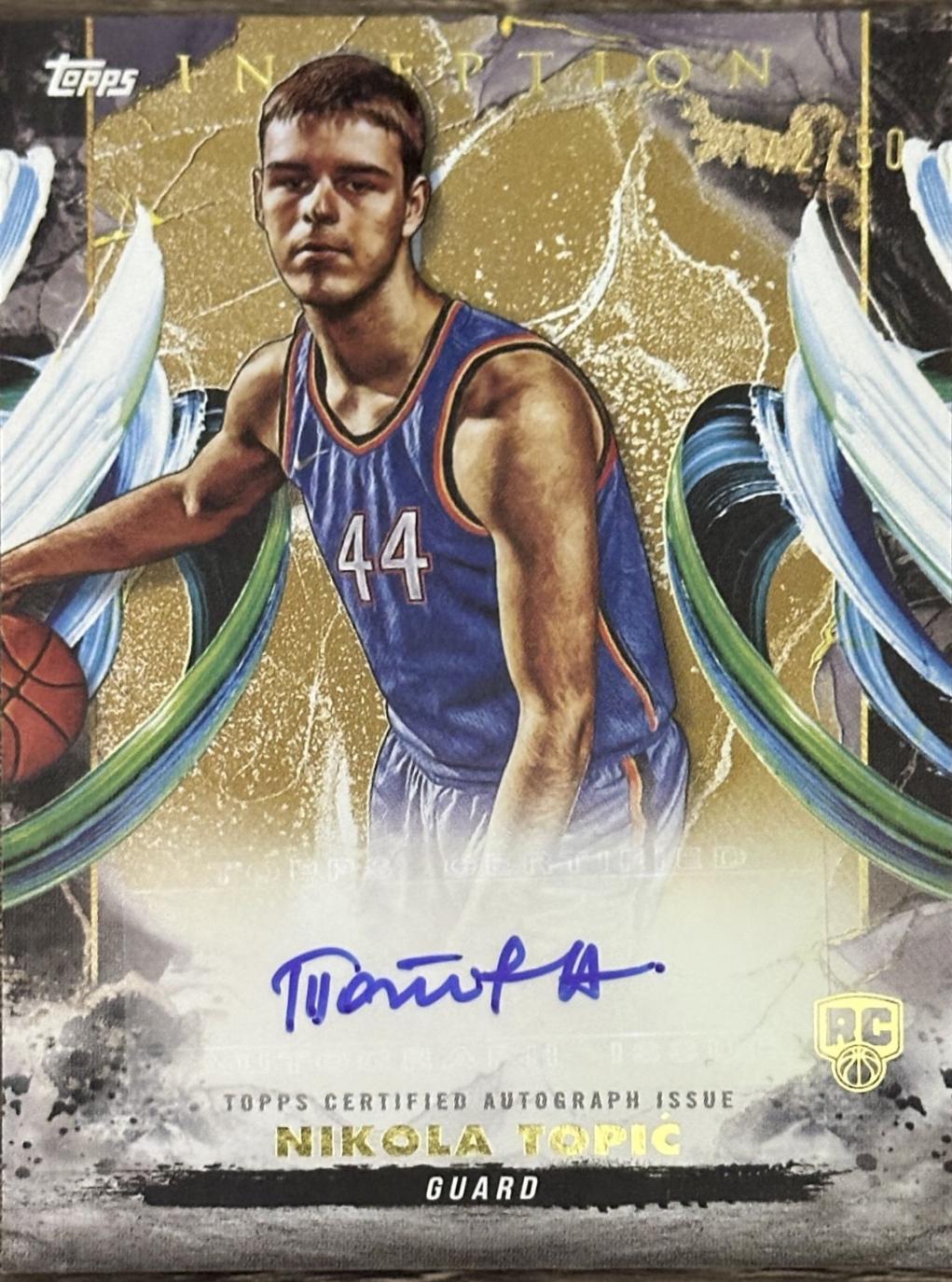 Nikola Topic [Holo Gold] #RA-NT