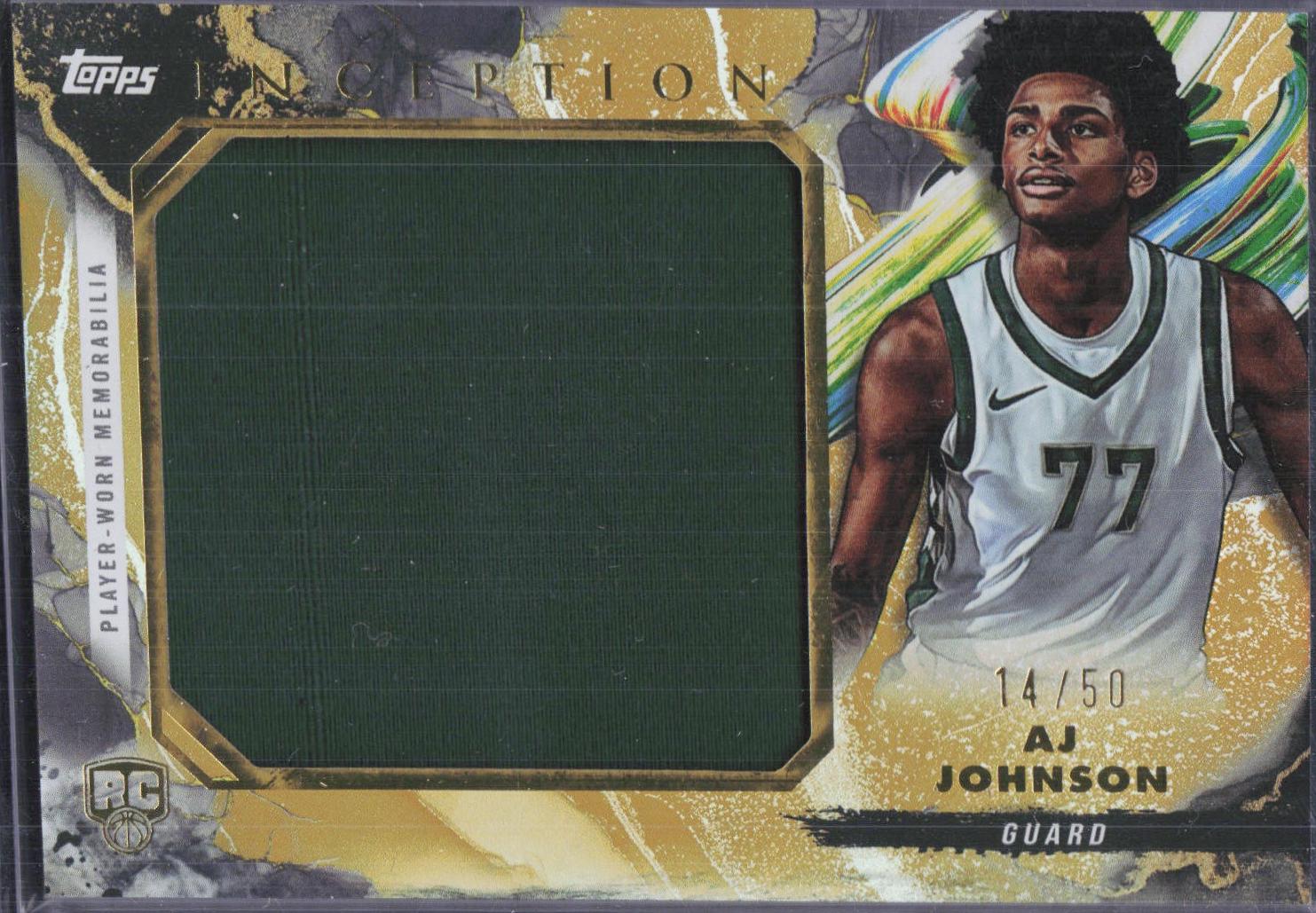 AJ Johnson [Holo Gold] #RJR-AJ