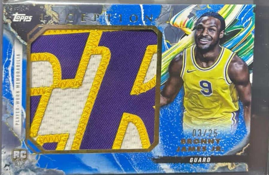 Bronny James Jr. [Blue] #RJR-BJ