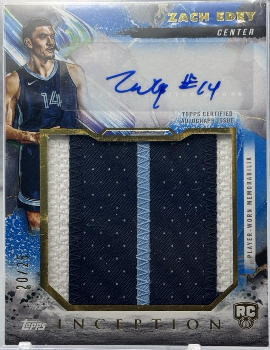 Zach Edey [Blue] #RJR-ZE
