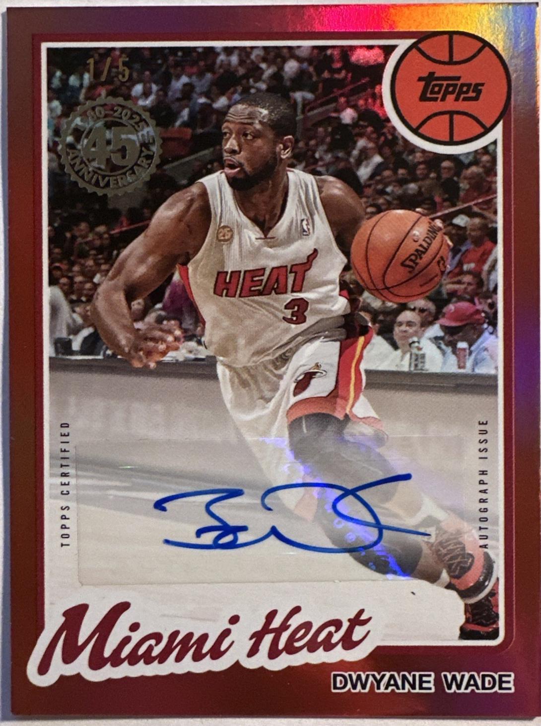 Dwyane Wade [Red Rainbow] #80B2-DW