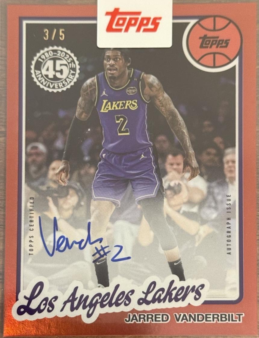Jarred Vanderbilt [Red Rainbow] #80B2-JV