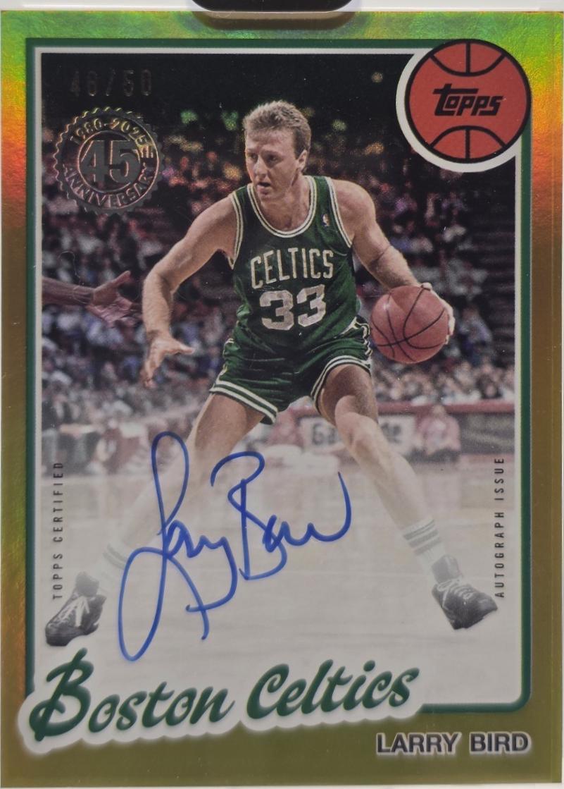 Larry Bird [Gold Rainbow] #80B2-LB
