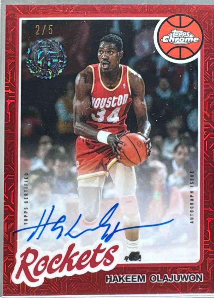 Hakeem Olajuwon [Red] #80CA2-HO