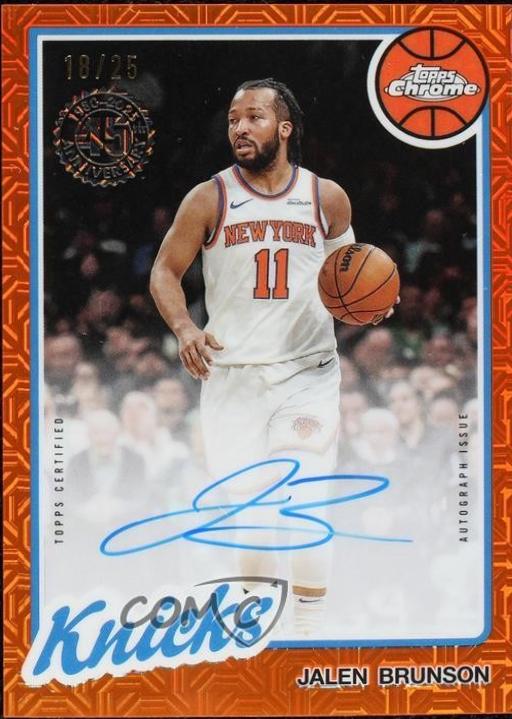 Jalen Brunson [Orange] #80CA2-JB