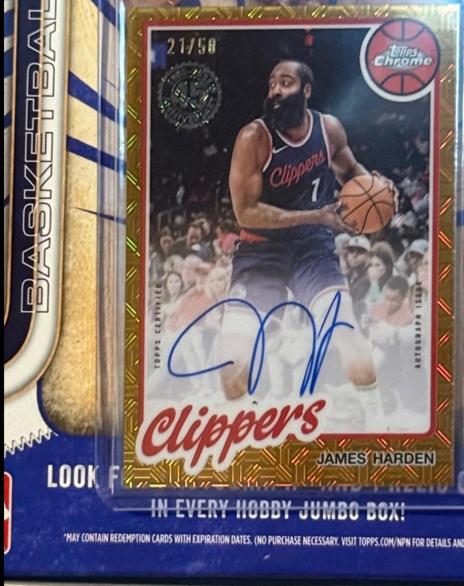 James Harden #80CA2-JHR