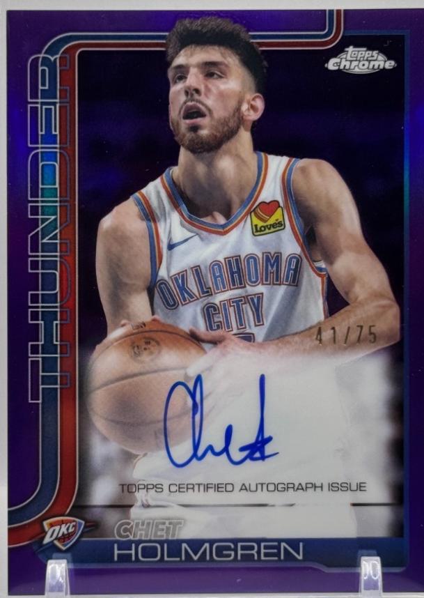 Chet Holmgren [Refractor Purple] #TCA-CH