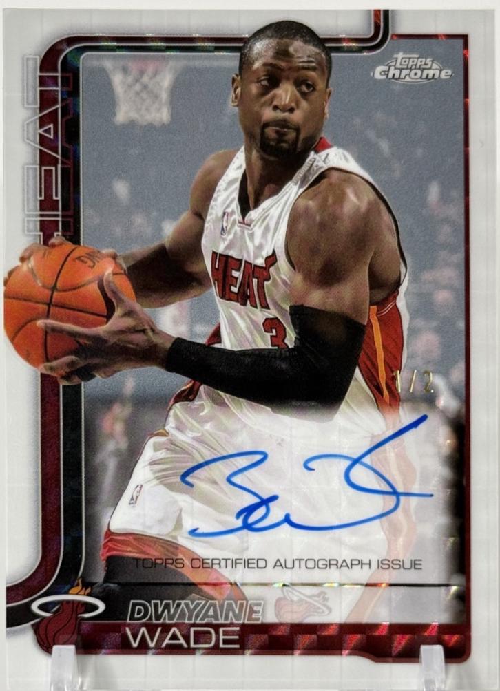 Dwyane Wade [Refractor Geometric White] #TCA-DW