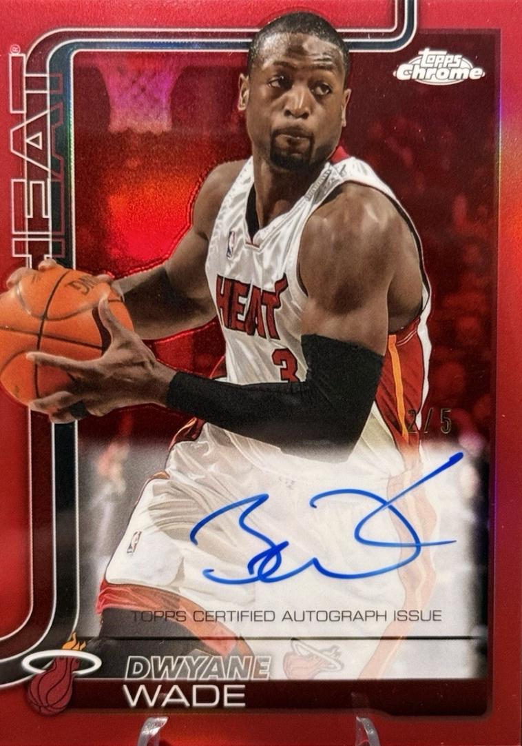 Dwyane Wade [Refractor Red] #TCA-DW