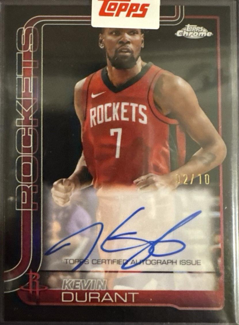 Kevin Durant [Refractor Black] #TCA-KD