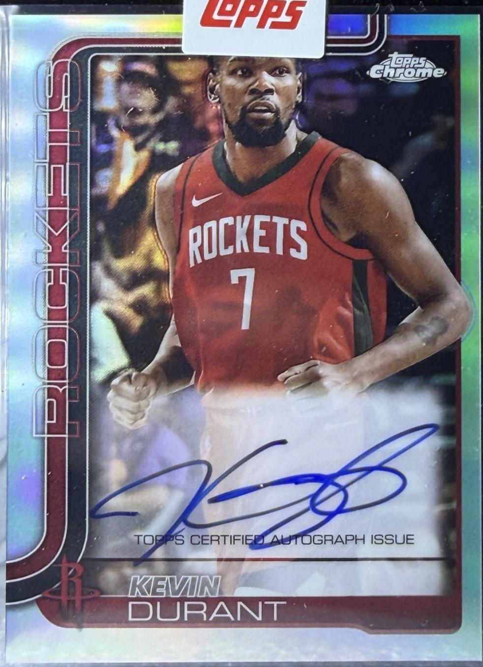 Kevin Durant [Refractor] #TCA-KD