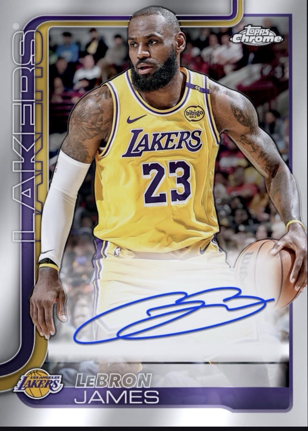 LeBron James #TCA-LBJ