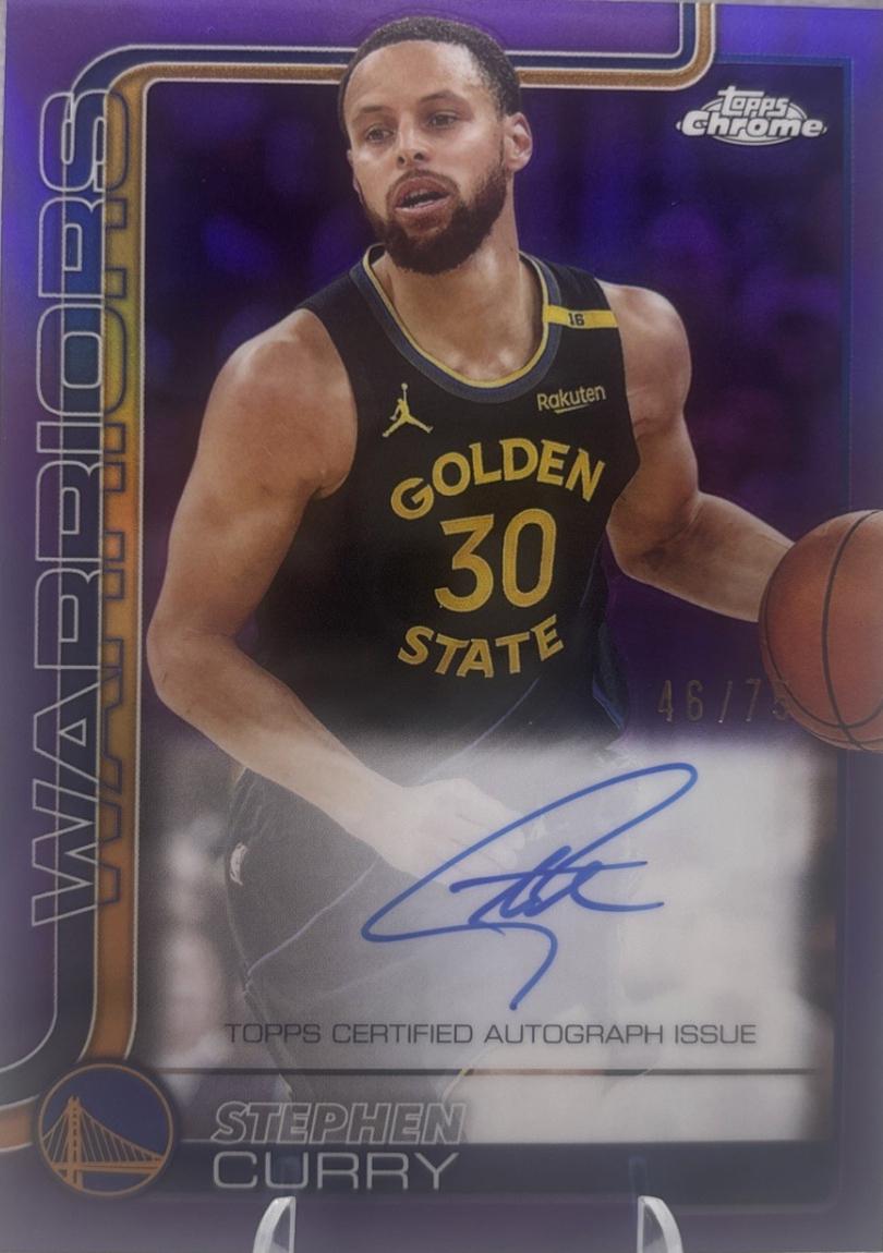 Stephen Curry [Refractor Purple] #TCA-SC
