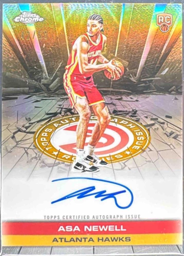 Asa Newell [Refractor Gold] #TAIR-AN
