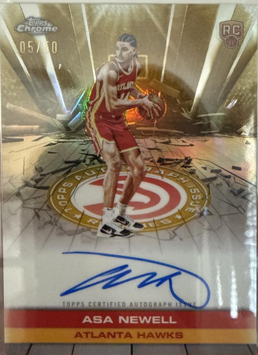 Asa Newell [Refractor Gold] #TAUR2-AN