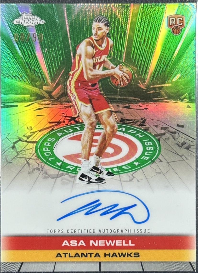 Asa Newell [Refractor Green] #TAIR-AN