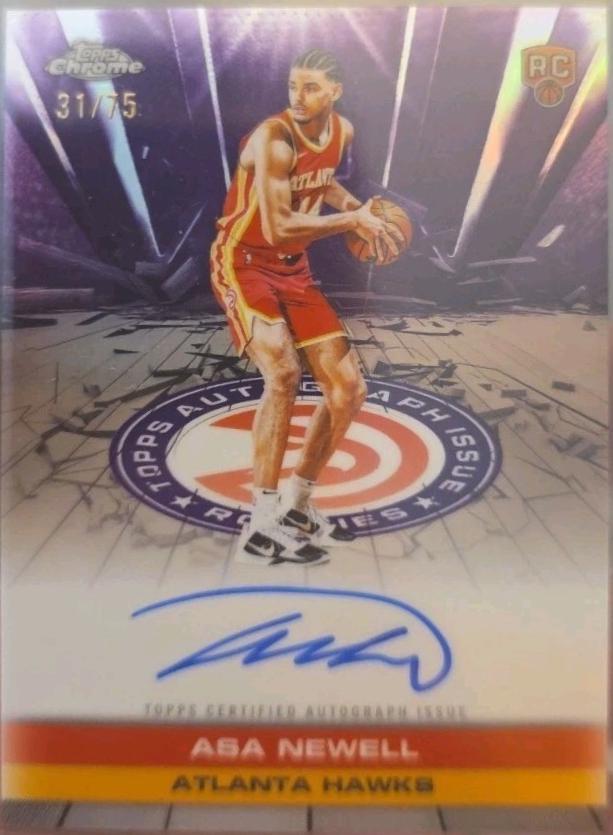 Asa Newell [Refractor Purple] #TAUR2-AN