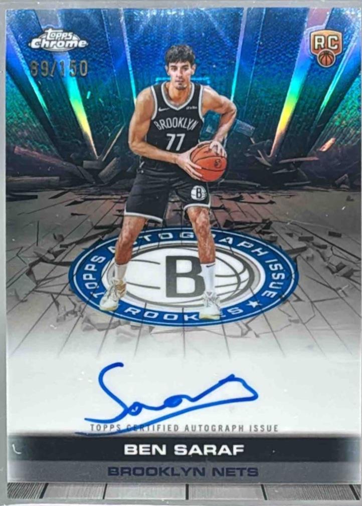 Ben Saraf [Refractor Blue] #TAIR-BS