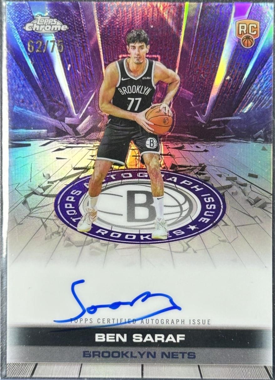 Ben Saraf [Refractor Purple] #TAIR-BS