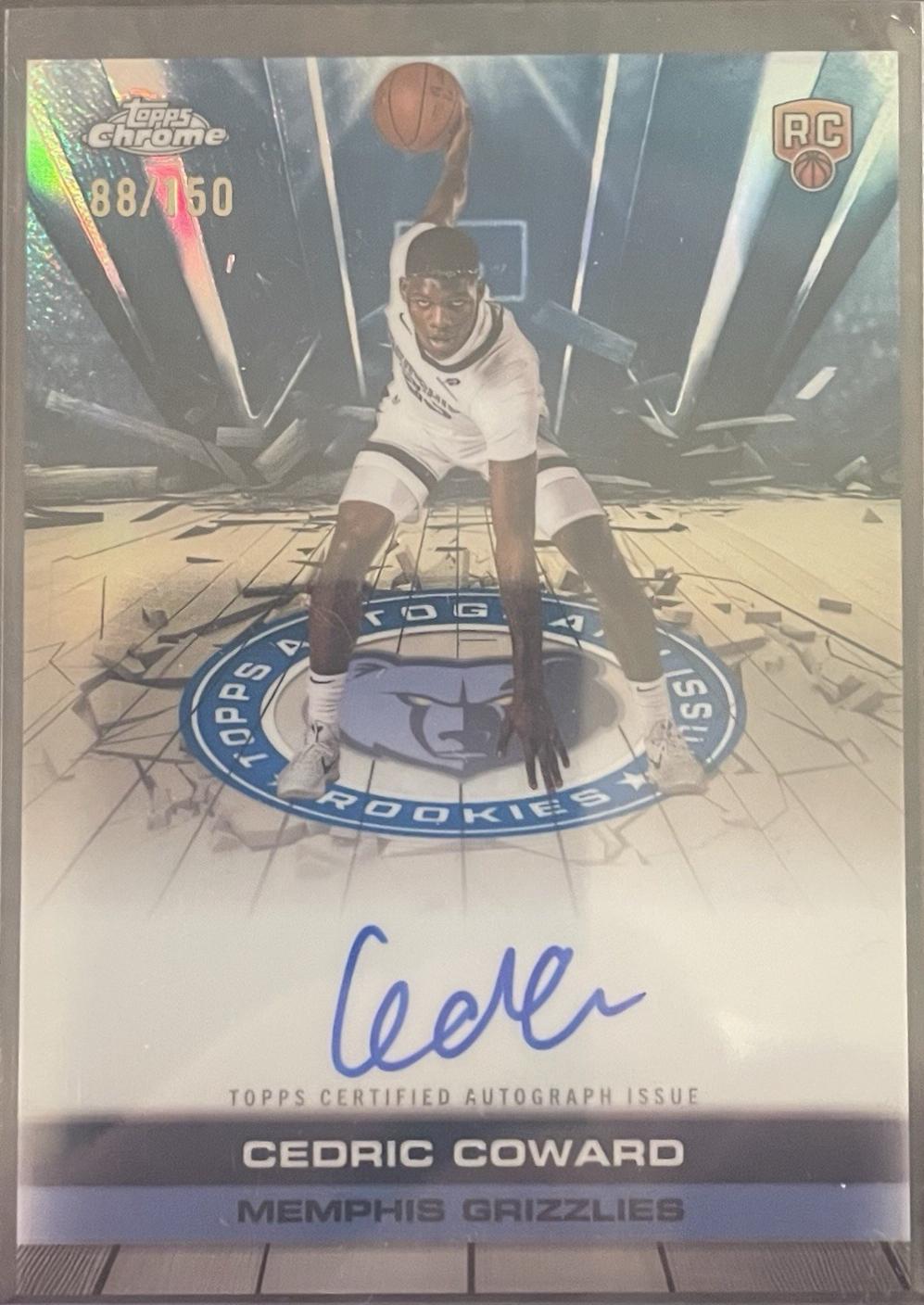 Cedric Coward [Refractor Blue] #TAIR-CC