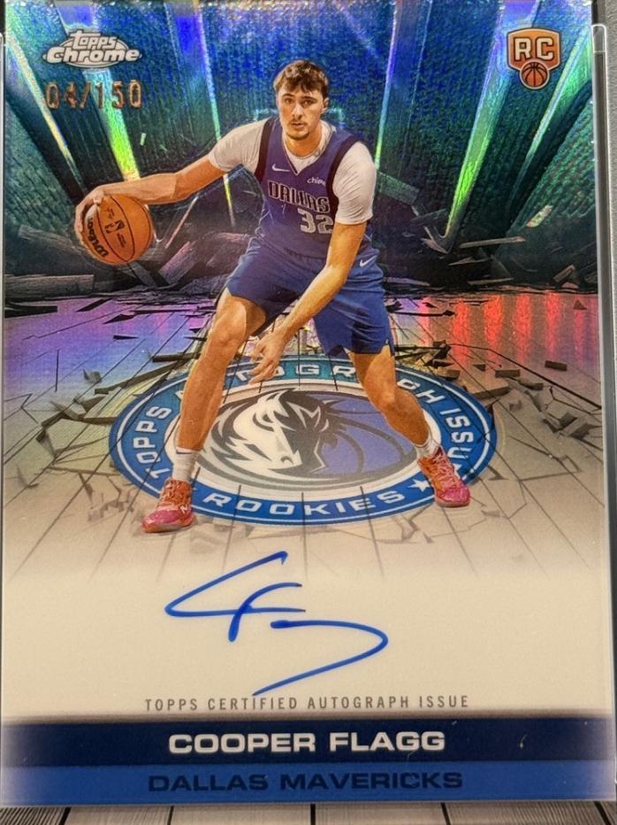 Cooper Flagg [Refractor Blue] #TAIR-CF