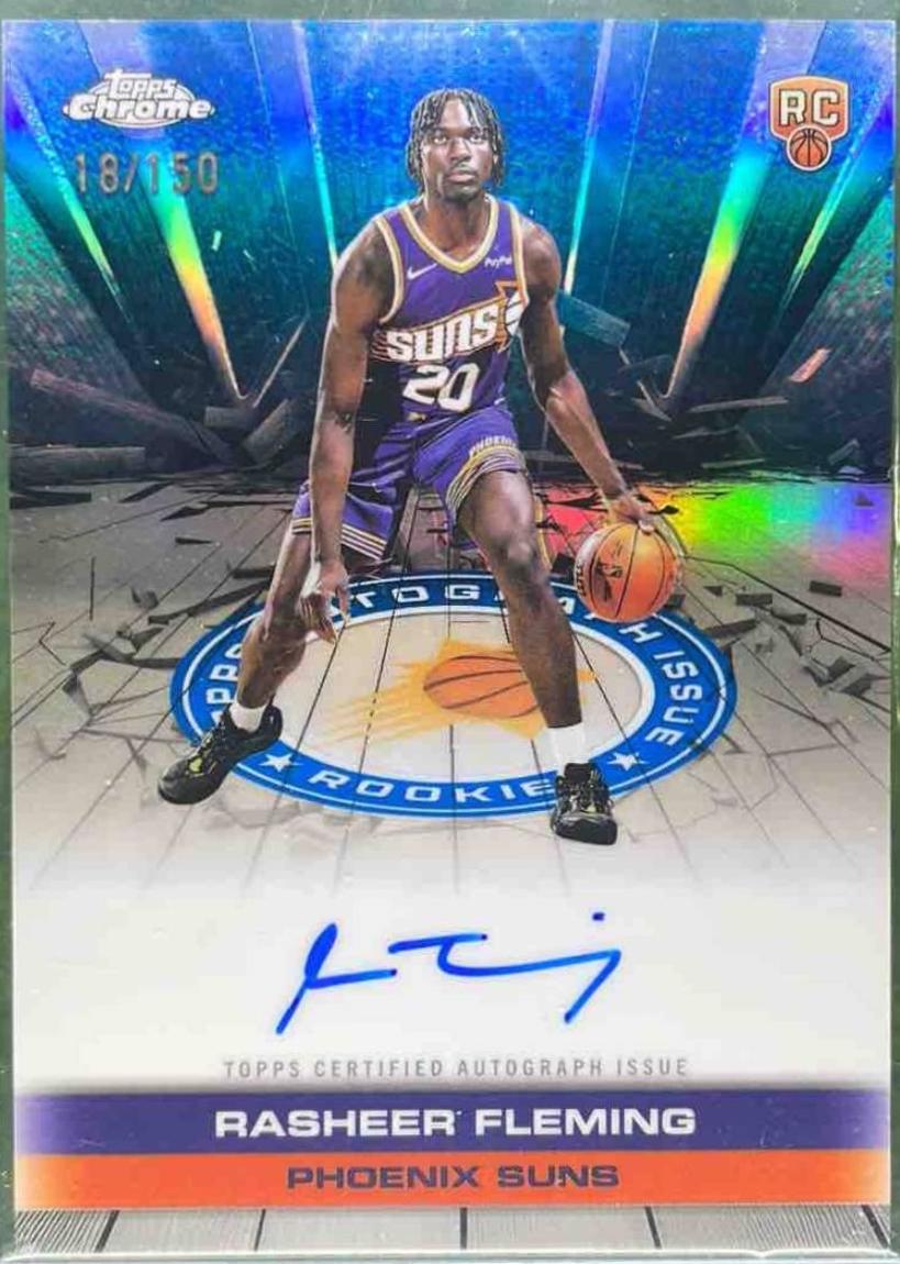 Rasheer Fleming [Refractor Blue] #TAIR-RF