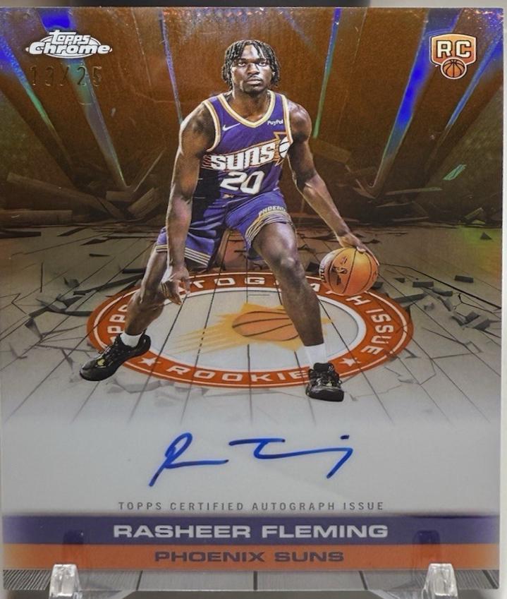 Rasheer Fleming [Refractor Orange] #TAIR-RF