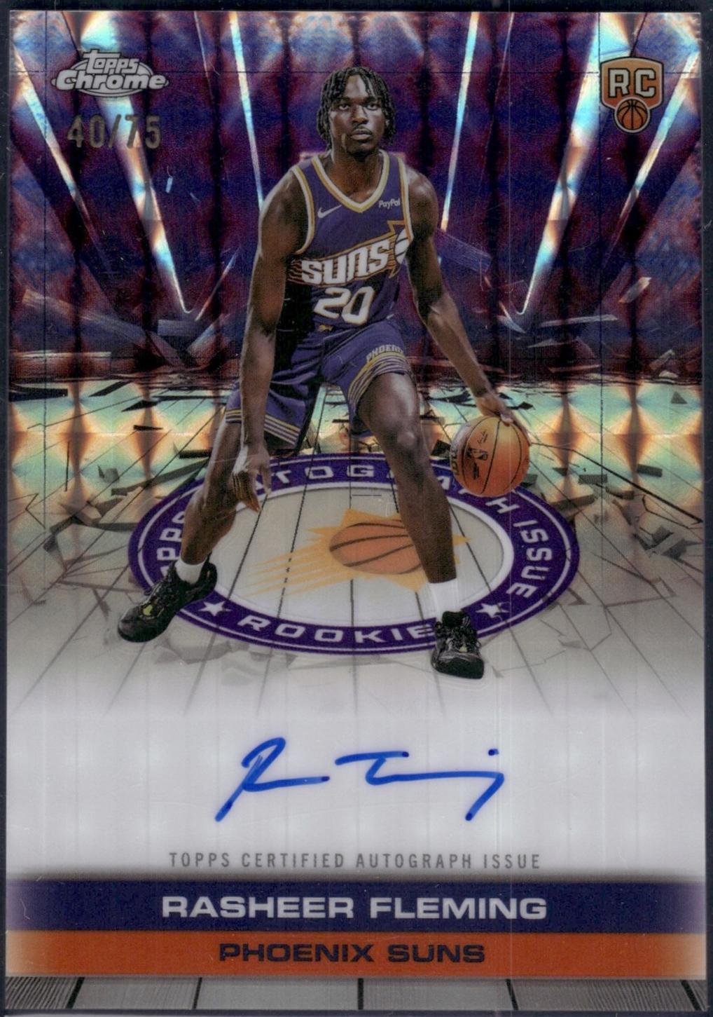 Rasheer Fleming [Refractor Purple] #TAIR-RF