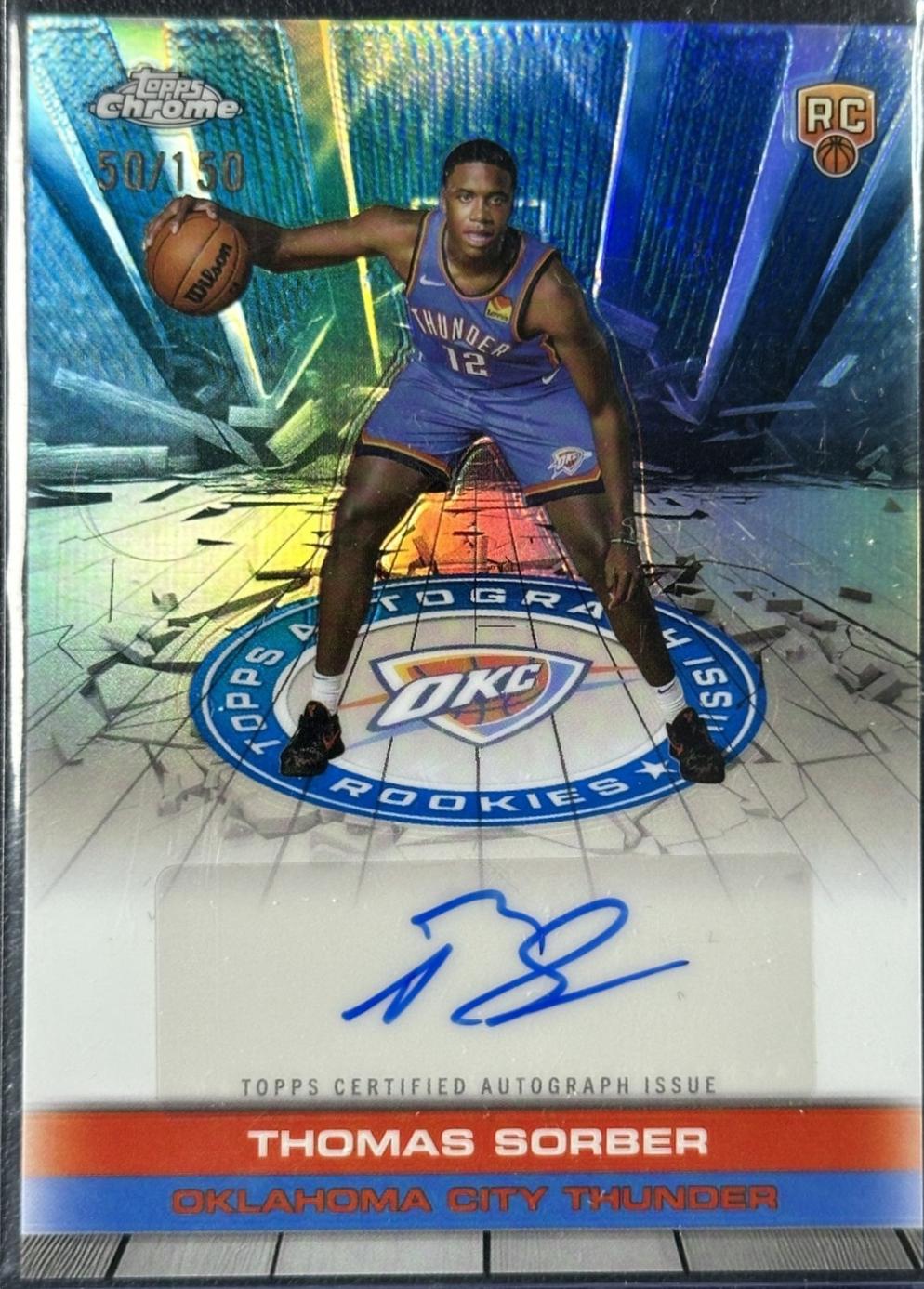 Thomas Sorber [Refractor Blue] #TAIR-TS