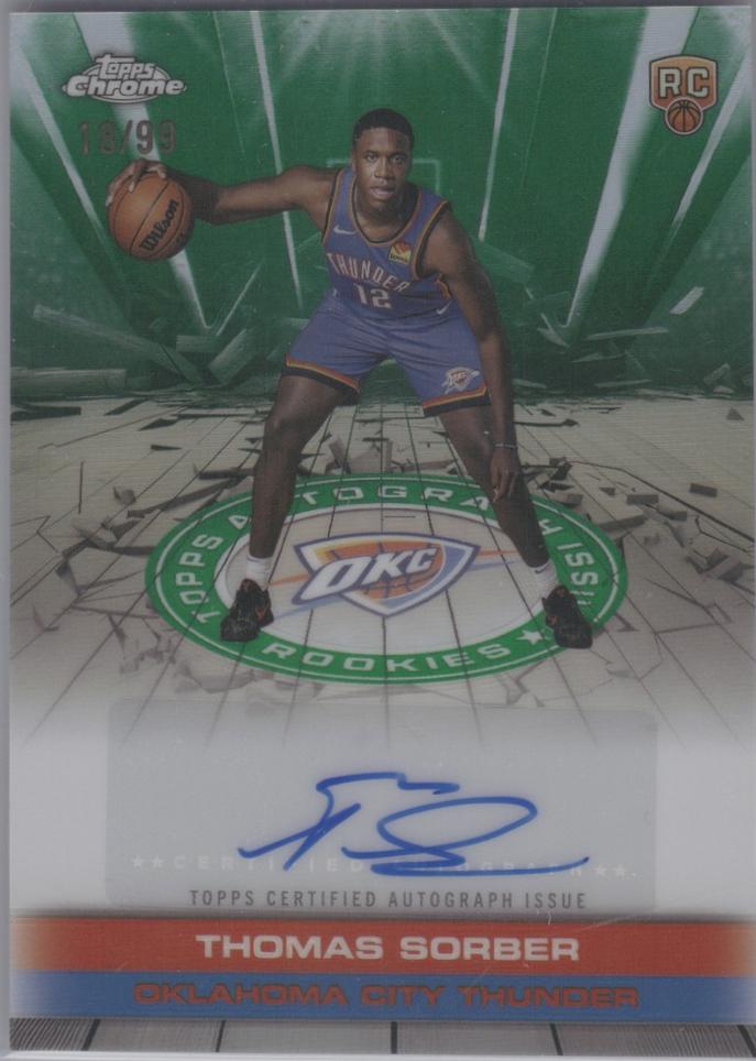Thomas Sorber [Refractor Green] #TAIR-TS