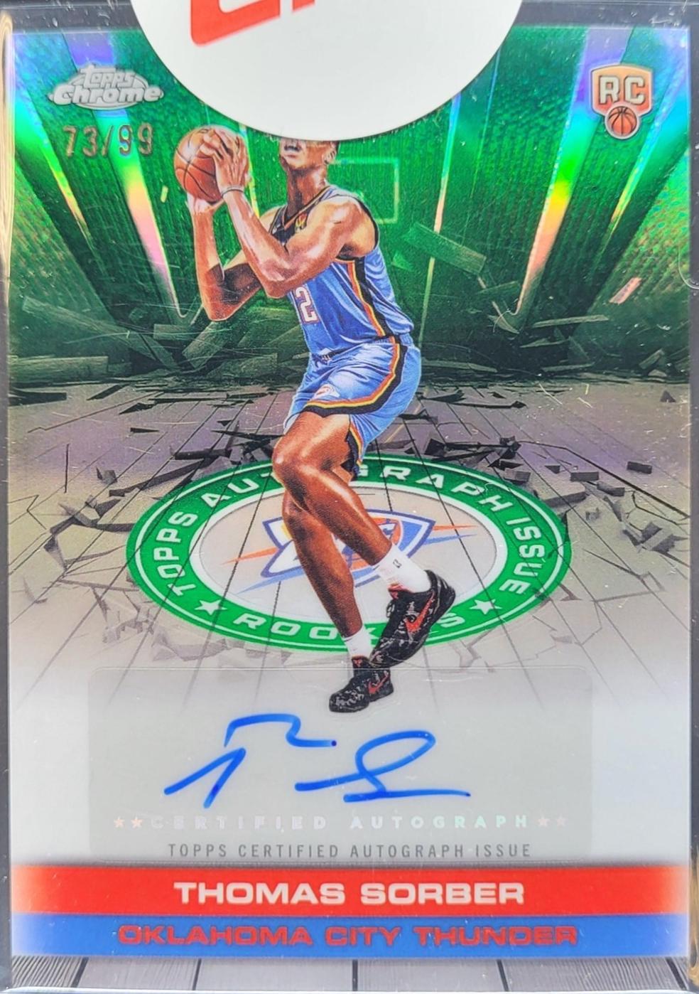 Thomas Sorber [Refractor Green] #TAUR2-TS
