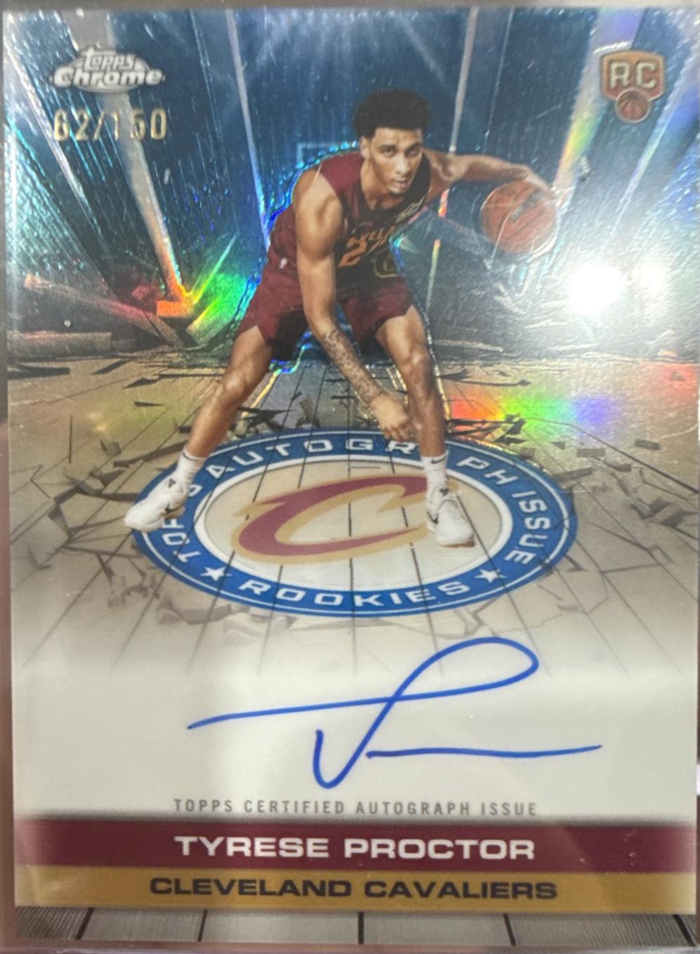 Tyrese Proctor [Refractor Blue] #TAIR-TP