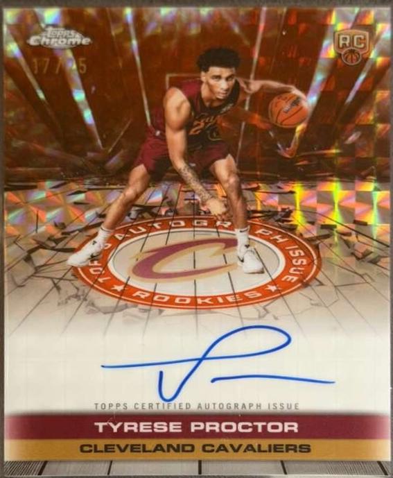 Tyrese Proctor [Refractor Orange] #TAIR-TP