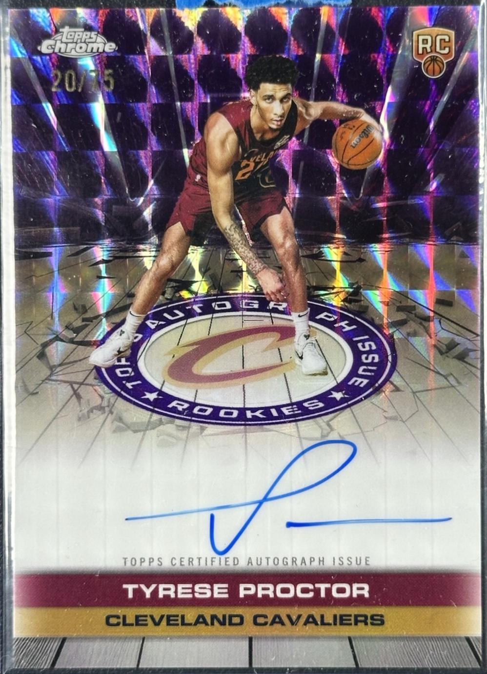 Tyrese Proctor [Refractor Purple] #TAIR-TP