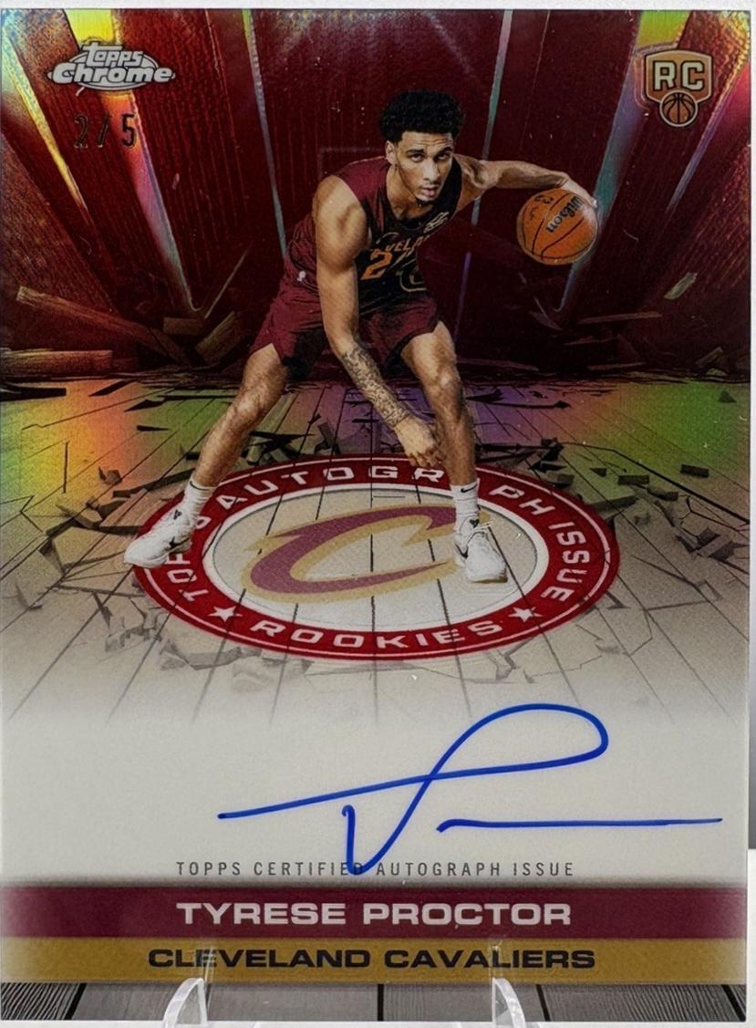 Tyrese Proctor [Refractor Red] #TAIR-TP
