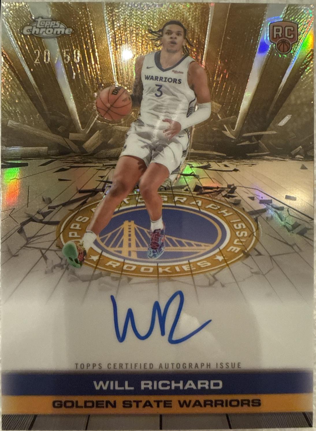 Will Richard [Refractor Gold] #TAIR-WIR