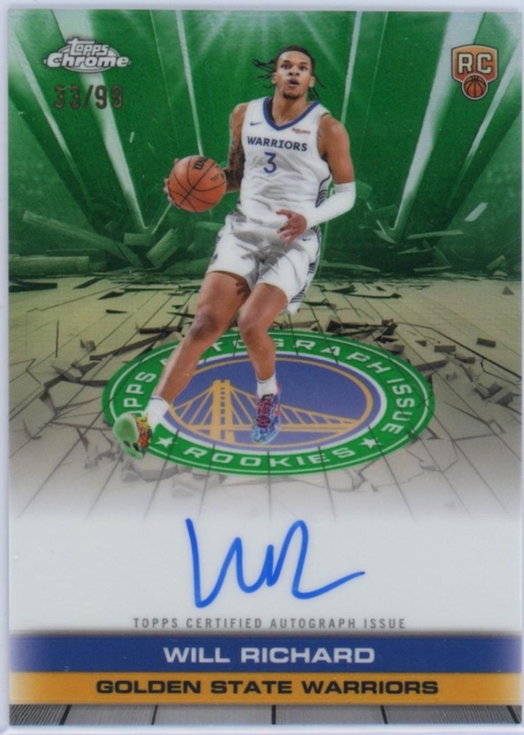 Will Richard [Refractor Green] #TAIR-WIR