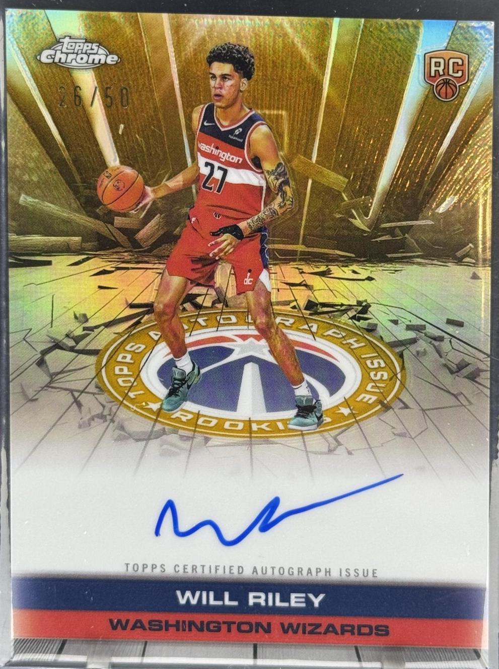 Will Riley [Refractor Gold] #TAIR-WR
