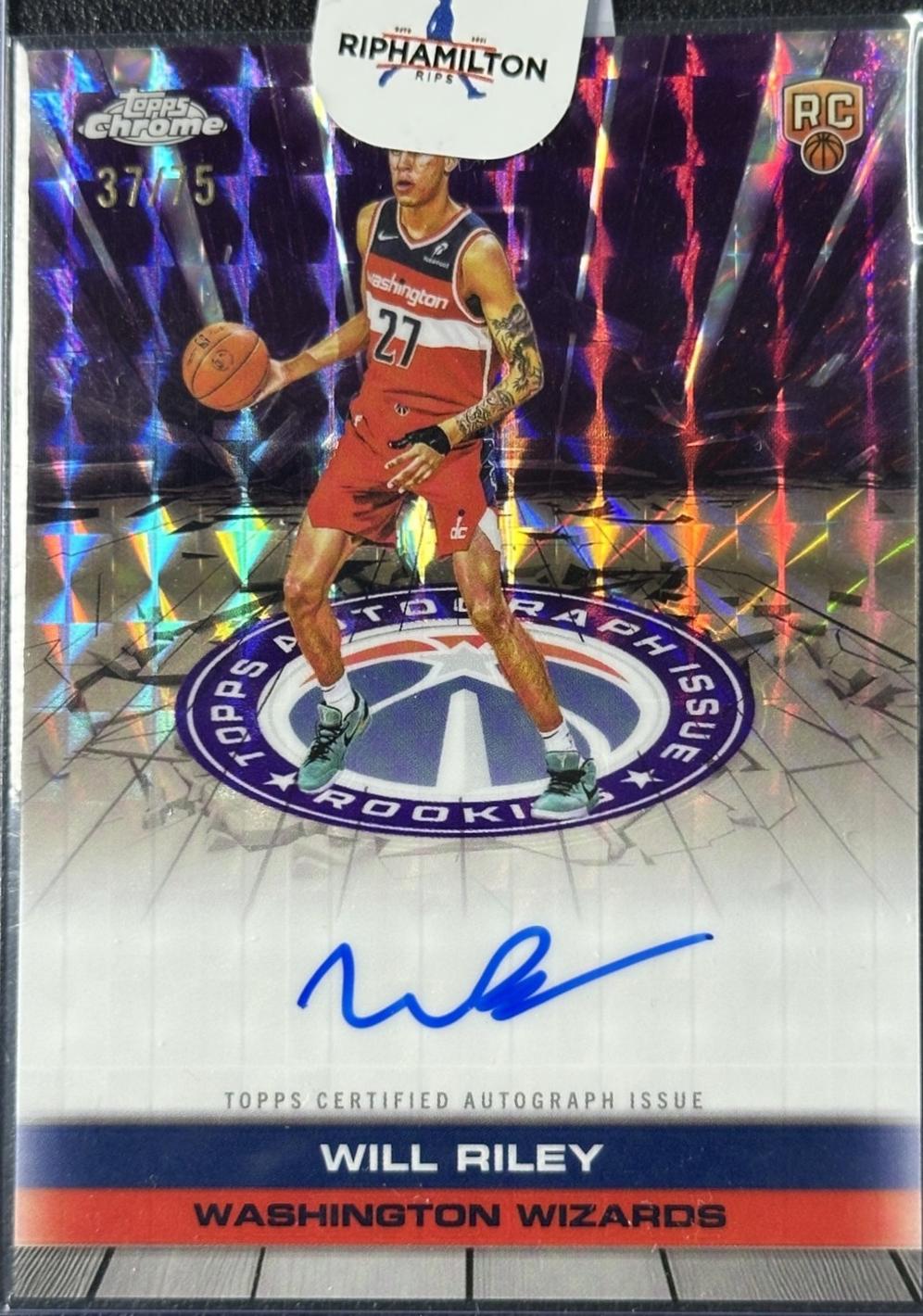 Will Riley [Refractor Purple] #TAIR-WR