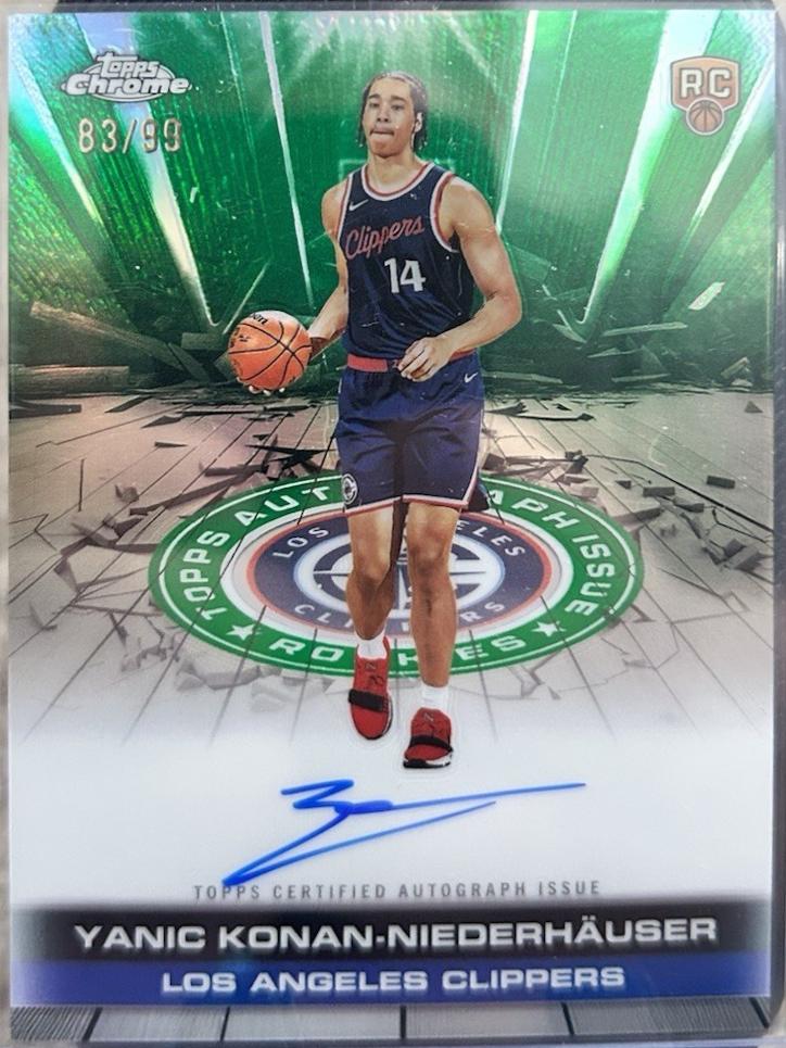 Yanic Konan-Niederhauser [Refractor Green] #TAIR-YKN
