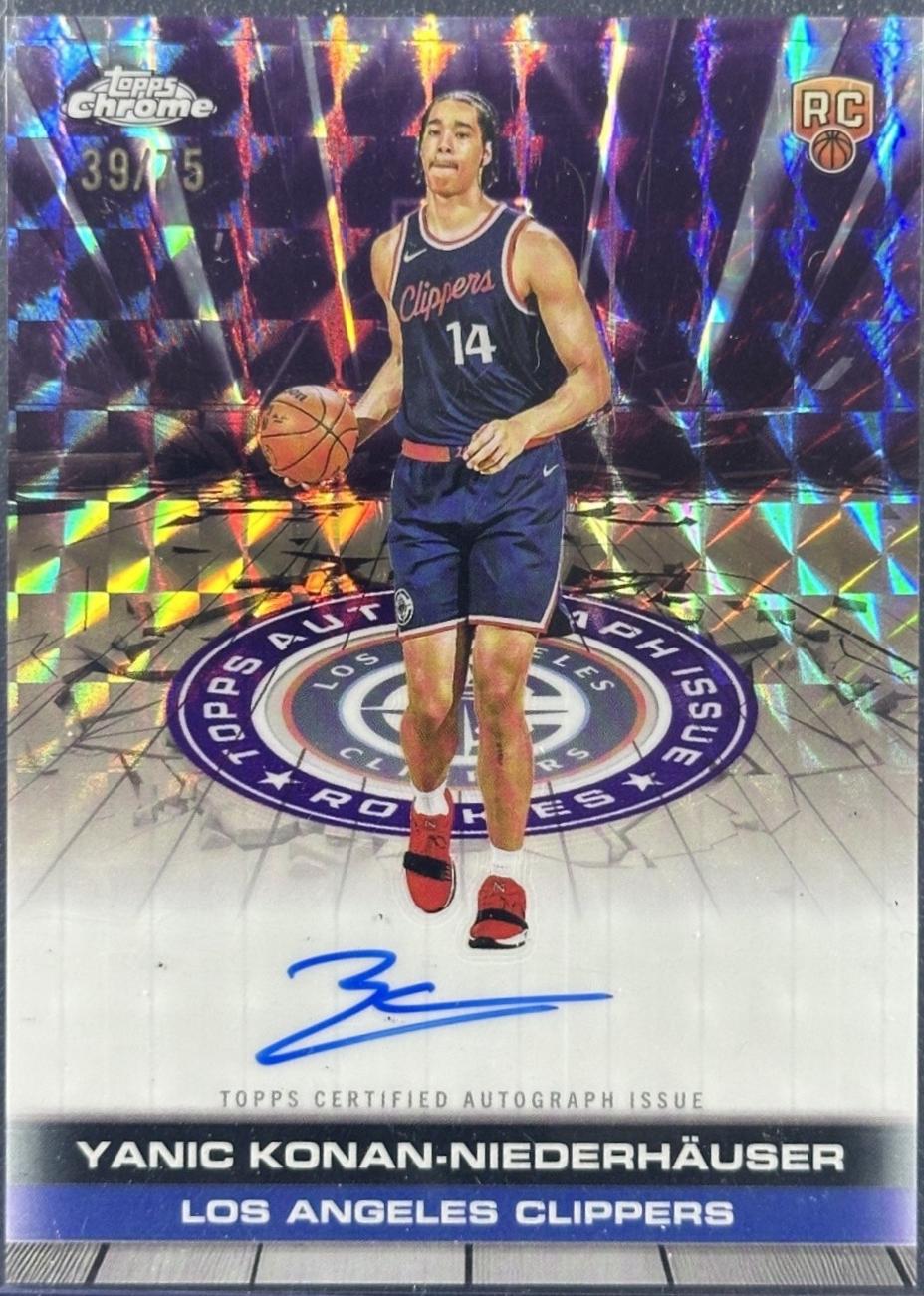 Yanic Konan-Niederhauser [Refractor Purple] #TAIR-YKN