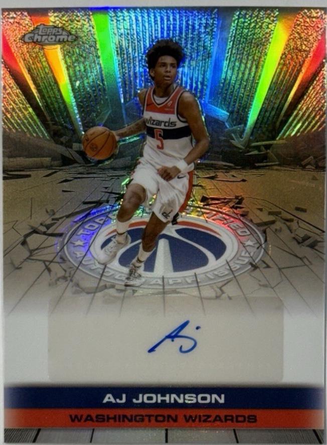 AJ Johnson [Refractor] #TAU-AJJ