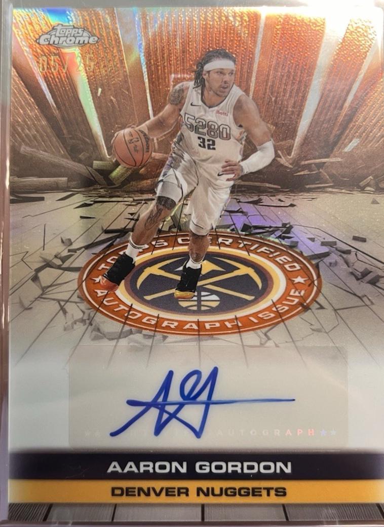 Aaron Gordon [Refractor Orange] #TAU-AG
