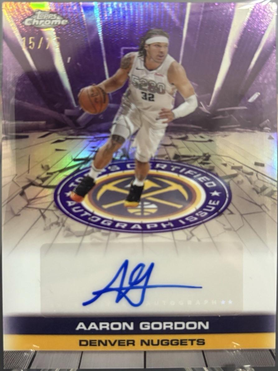 Aaron Gordon [Refractor Purple] #TAU-AG