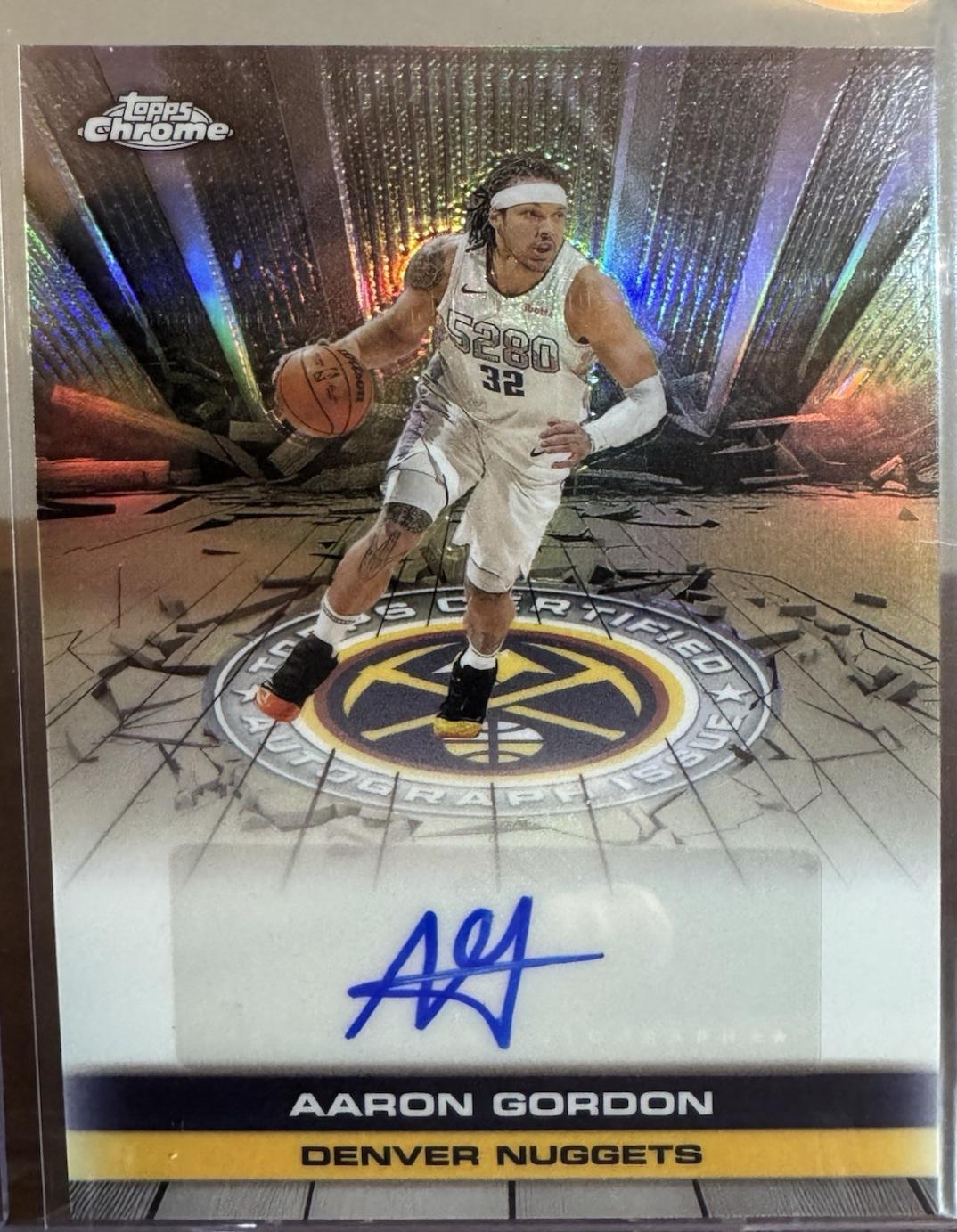 Aaron Gordon [Refractor] #TAU-AG